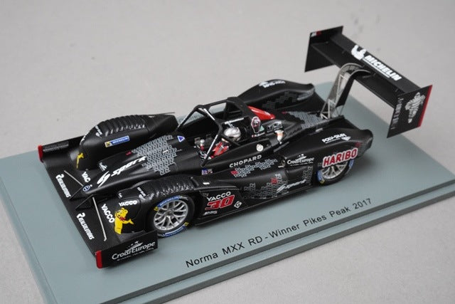 1:43 Spark 43PP17 Norma MXX RD Pikes Peak 2017 #30 model car