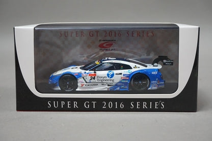 1:43 EBBRO 45383 Nissan Forum Engineering ADVAN GT-R Super GT GT500 Rd.4 Sugo Winner 2016 #24