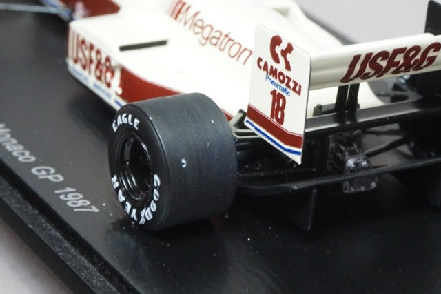 1:43 SPARK S1797 Arrows A10 Monaco GP 1987 #18