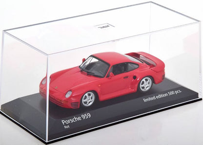 [ Pre-order ] 943 062523 MINICHAMPS 1:43 Porsche 959 1987 red