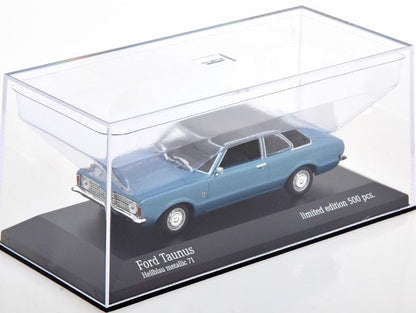 943 081303 MINICHAMPS 1:43 Ford Taunus 1970 bluemetallic/matt.black