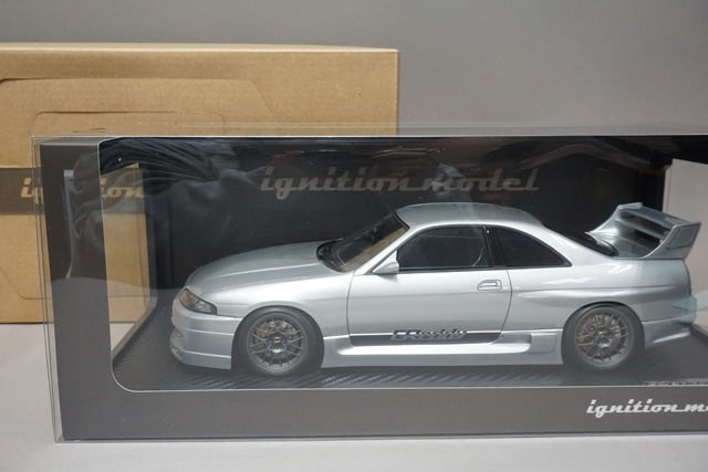 1:18 ignition model IG3131 Nissan GReddy GT-R (BCNR33) Silver