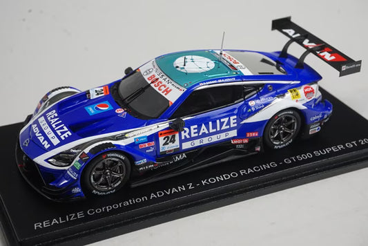 1:43 SPARK SGT059 Nissan Z Realize Corporation Advan Condo Racing #24 Super GT GT500