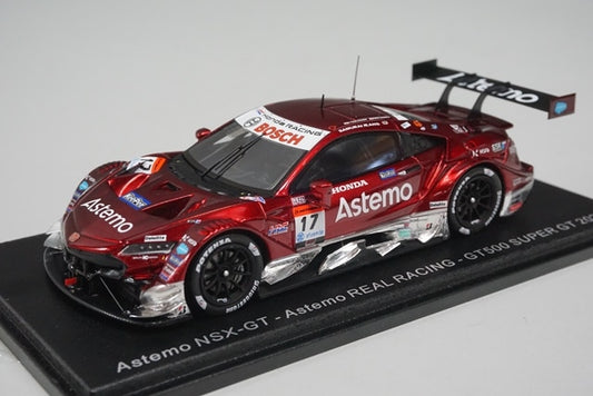 1:43 SPARK SGT056 Honda Astemo NSX-GT Real Racing GT500 Super GT 2023 #17