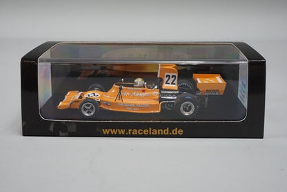 1:43 SPARK RS1781 Ensign N174 Cosworth F1 German GP 1974 #22 Raceland