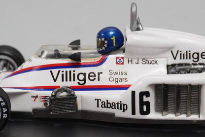 1:43 SPARK S3832 Shadow DN8 Brazil GP 1978 #16 Hans Stuck