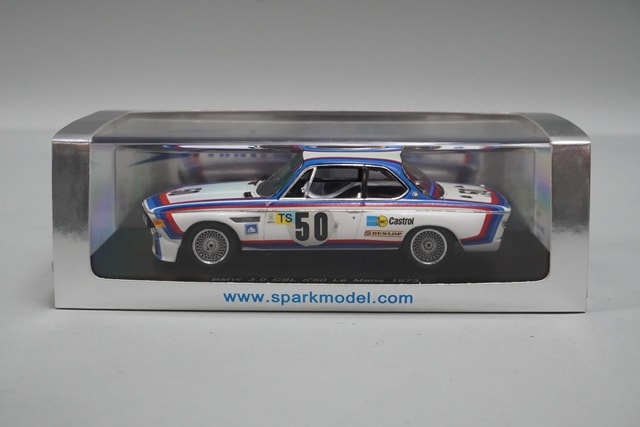 1:43 SPARK S1563 BMW 3.0 CSL LM 1973 #50