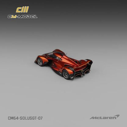 CM64-SOLUSGT-07 CM-Model 1:64 McLaren Solus GT Metallic Orange model car