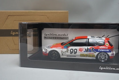 1:18 ignition model IG3051 Idemitsu MOTION Mugen Civic Macau Cup Race 1994 #9