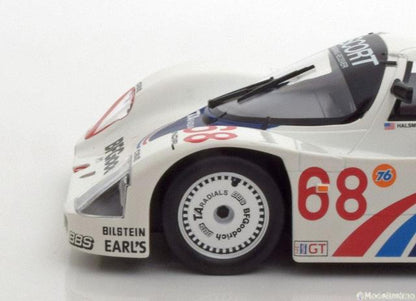 [ Pre-order ] 187401 NOREV 1:18 Porsche 962C IMSA Riverside 1985 #68 Halsmer/Morton MODELISSIMO Custom