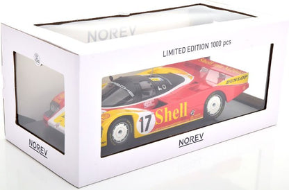 187413 NOREV 1:18 Porsche 962C 24h Le Mans 1988 #17 Ludwig/Stuck/Bell MODELISSIMO model car