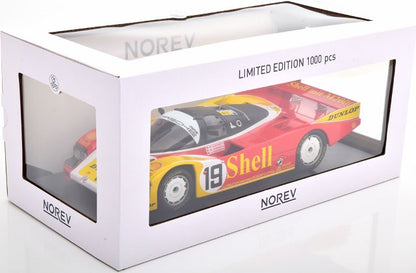 187415 NOREV 1:18 Porsche 962C 24h Le Mans 1988 #19 Andretti/Andretti/Andretti MODELISSIMO model car