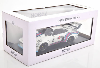 187480 NOREV 1:18 Porsche 935 Winner 6h Watkins Glen 1976 Stommelen Schurti Martini MODELISSIMO