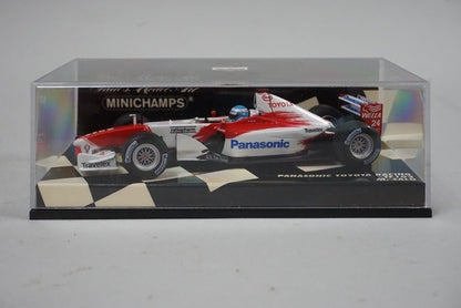 1:43 MINICHAMPS 400020024 Panasonic Toyota Racing TF102 #24 M.Salo model car