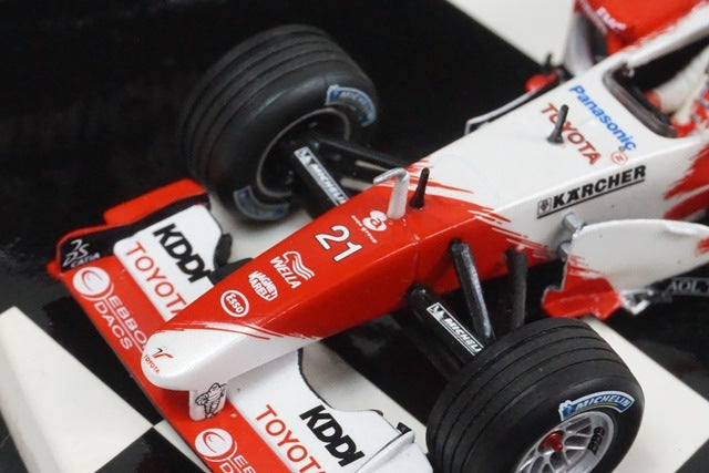 1:43 MINICHAMPS 400030021 Panasonic Toyota TF103 #21 C.D. Matta avex decal