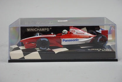 1:43 MINICHAMPS 400010225 Toyota TF101 Test Car F1 2001 A.McNish model car