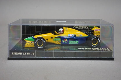 1:43 MINICHAMPS 400920120 Benetton Ford B191B First half 1992 #20 M. Brundle