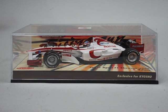 1:43 MINICHAMPS 403060292 KYOSHO Custom Honda Super Aguri F1 Show Car 2006 #22 Takuma Sato