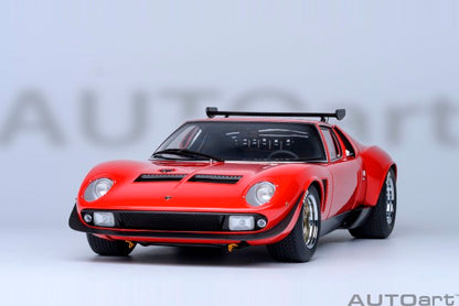 [ Pre-order ] 79171 AUTOart 1:18 Lamborghini Miura SVR Jota Red