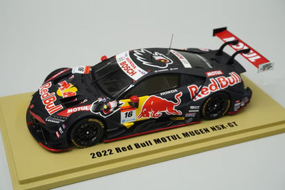 1:43 SPARK 90000-XYM-330H Honda Red Bull Motul Mugen NSX-GT 2022 #16 model car