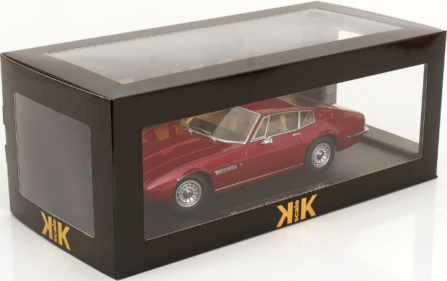 KKDC181273 KK scale 1:18 Maserati Ghibli Coupe 1969 Red Metallic