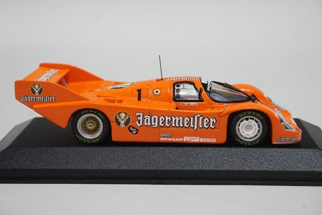 1:43 MINICHAMPS 430846691 Porsche 956K DRM Norisring Jagermeister 1984 #1