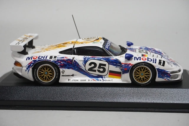 1:43 MINICHAMPS 430966625 Porsche 911 GT1 LM 24H 1996 #25 model car