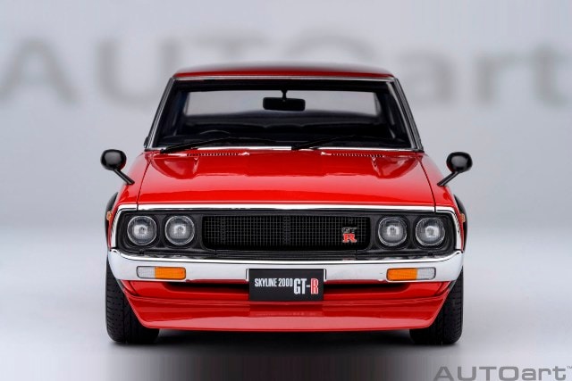 [ Pre-order ] 77468 AUTOart 1:18 Nissan Skyline 2000GT-R (KPGC110) Tuned Version Red