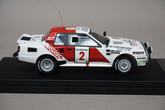 1:43 HPI 8936 Toyota Celica Twin Cam Turbo Safari 1986 #2 model car