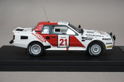 1:43 HPI 8937 Toyota Celica Twin Cam Turbo Safari 1985 #21 model car