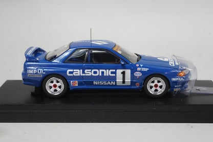 1:43 KYOSHO 03225C Nissan Skyline GT-R (BNR32) Calsonic #1 model car