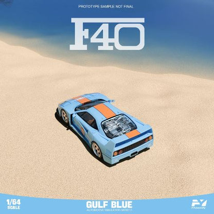 [ Pre-order ] FY64069 Finclassically 1:64 F40 Gulf