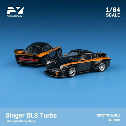 [ Pre-order ] FY64070 Finclassically 1:64 Singer DLS Turbo Higher Tail Black Pearl