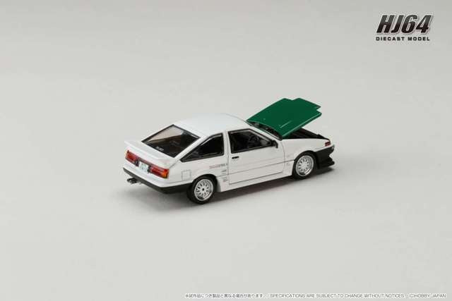 HJ646052BDK Hobby Japan 1:64 Toyota Sprinter Trueno (AE86) / DORI DORI MESH WHEEL DRIFT KING