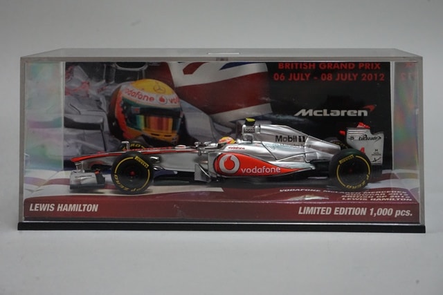 1:43 MINICHAMPS 533124374 Vodafone McLaren Mercedes British 2012 #4 L. Hamilton