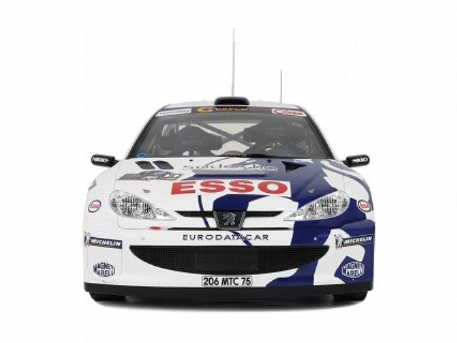 [ Pre-order ] OTMG081 OTTO 1:12 Peugeot 206 WRC Tour de Corse 1999 #15 Resin model (no opening and closing mechanism)