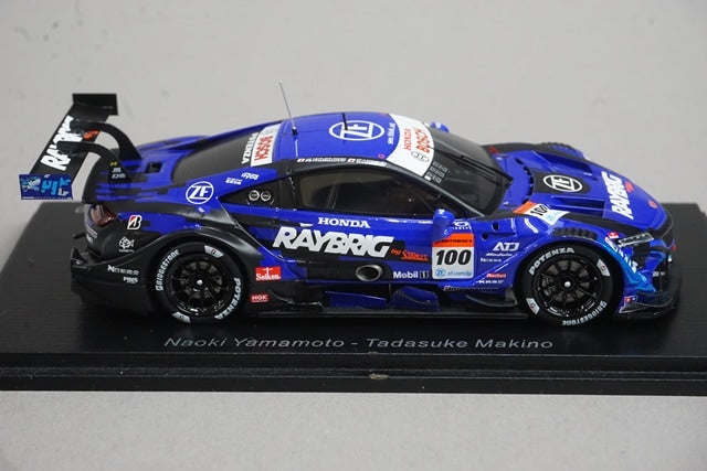 1:43 Spark SGT118 Honda Raybrig NSX-GT GT500 Super GT 2020 #100