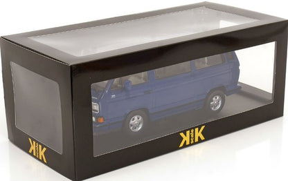 [ Pre-order ] KKDC180141 KK scale 1:18 VW Volkswagen Bus T3 Multivan 1992 Limited Last Edition Blue Metallic