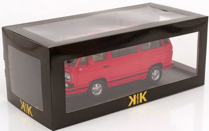 [ Pre-order ] KKDC180142 KK scale 1:18 VW Volkswagen Bus T3 Multivan 1992 Limited Last Edition Red