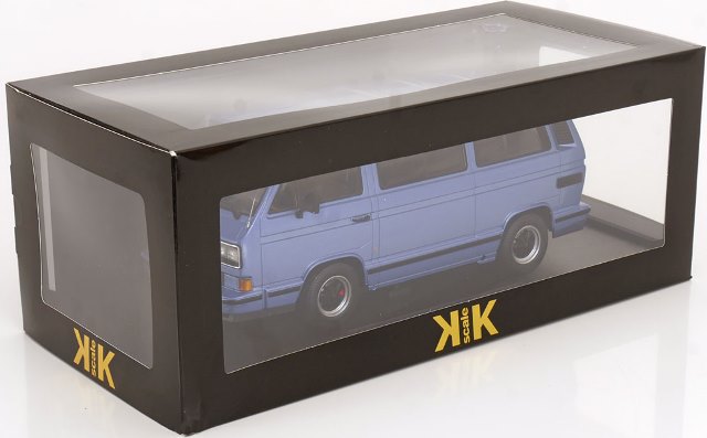 [ Pre-order ] KKDC180222 KK scale 1:18 Porsche B32 based on VW T3 1984 Light Blue Metallic
