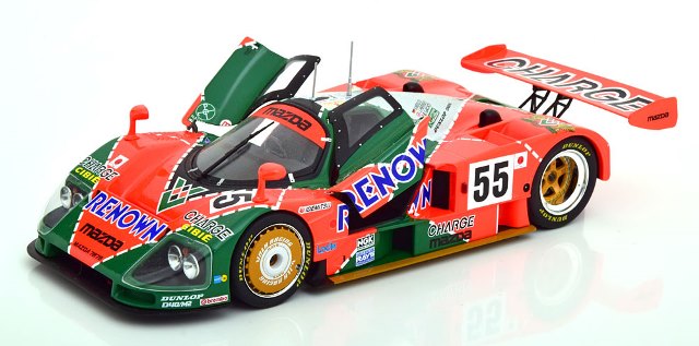 [ Pre-order ] KKDC181331 KK scale 1:18 Ferrari Mazda 787 B Winner 24h Le Mans 1991 Weidler/Herbert/Gachot