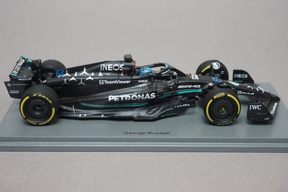 1:43 SPARK S8591 Mercedes-AMG Petronas F1 Team W14 E-Performance British GP 5th 2023 #63 G. Russell model car