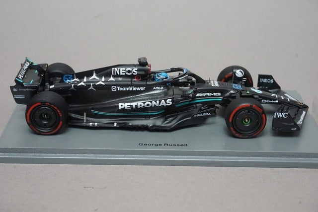 1:43 SPARK S8912 Mercedes-AMG Petronas F1 Team W14 E-Performance Spanish GP 3rd 2023 #63 G. Russell model car