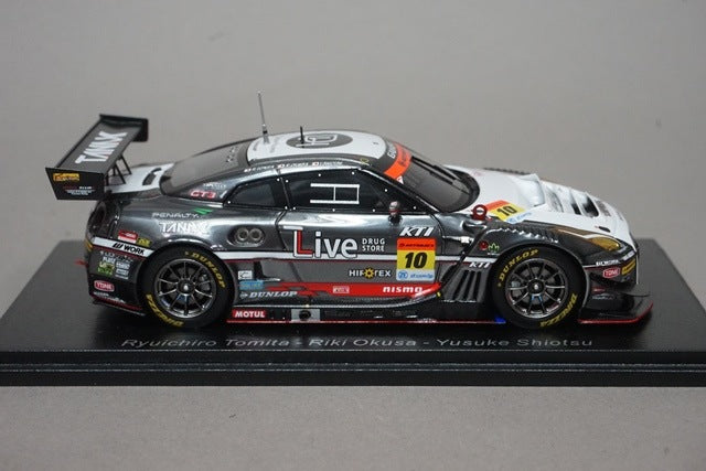 1:43 SPARK SGT047 Nissan TANAX GAINER GT-R GT300 Super GT 2022 #10 Ryuichiro Tomita Riki Okusa Yusuke Shiotsu model car