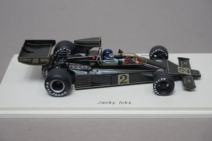 1:43 SPARK S1770 Lotus 76 Belgian GP 1974 #2 J. Ickx model car