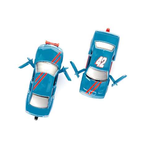 SK2565 SIKU 1:55 Dodge Charger Trailer Dodge Racing Load