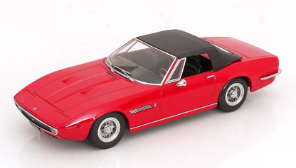 [ Pre-order ] KKDC181301 KK scale 1:18 Maserati Ghibli Spyder 1970 red