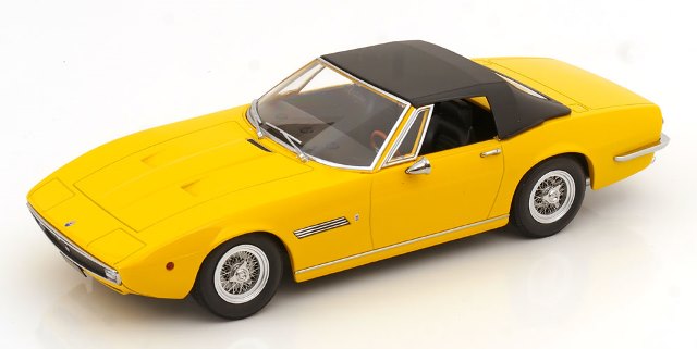 [ Pre-order ] KKDC181303 KK scale 1:18 Maserati Ghibli Spyder 1970 yellow