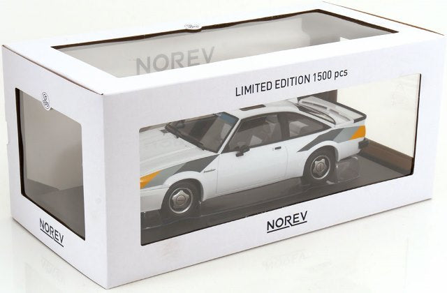 [ Pre-order ] 183306 NOREV 1:18 Scale Opel Manta B Irmscher Fred White MODELISSIMO Custom Order