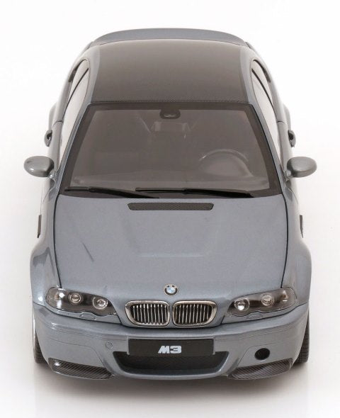 [ Pre-order ] 183016 NOREV 1:18 BMW M3 CSL E46 2003 Gray Metallic (Modellissimo Custom Order)